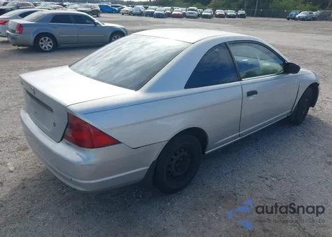 2003 Honda Civic Dx from USA, damaged, VIN 1HGEM21243L009861